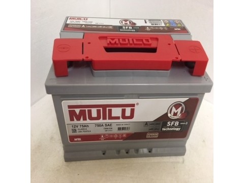 MUTLU 100 12V 75Ah 750 CCA Car Battery MUTLU 100 12V 75Ah 750 CCA Car Battery