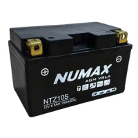 Numax YTZ10S 12v 8.5Ah AGM Motorcycle Battery