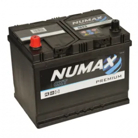 Numax 072T 70Ah 600CCA Car Battery 