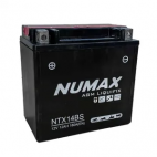 Numax YTX14-BS 12v 12Ah AGM Motorcycle Battery Numax Motorcycle