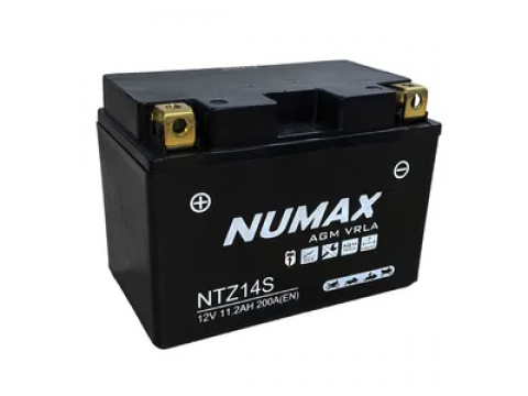 Numax YTZ14S 12v 11.3Ah AGM Motorcycle Battery Numax Motorcycle Numax YTZ14S 12v 11.3Ah AGM Motorcycle Battery Numax Motorcycle