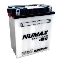 Numax YB12AL-A2 12v 12Ah Motorcycle Battery