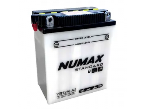 Numax YB12AL-A2 12v 12Ah Motorcycle Battery Numax Motorcycle