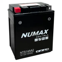 Numax YB14-A2 12v 14Ah Motorcycle Battery