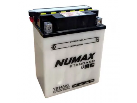 Numax YB14A-A2 12v 14Ah Motorcycle Battery Numax Motorcycle