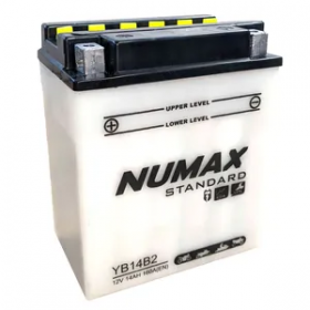 Numax YB14-B2 12v 14Ah Motorcycle Battery Numax Motorcycle