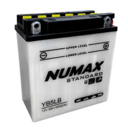 Numax YB5L-B 12v 5Ah Motorcycle Battery Numax Motorcycle