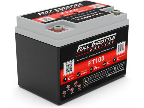 FULL THROTTLE FT100  8AH AGM BATTERY 