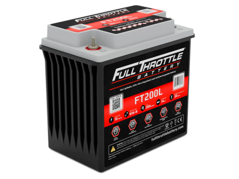 FULL THROTTLE FT200L 14AH AGM BATTERY FULL THROTTLE FT200L 14AH AGM BATTERY
