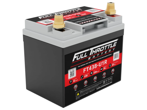 FULL THROTTLE FT438-U1R 35AH AGM BATTERY FULL THROTTLE FT438-U1R 35AH AGM BATTERY