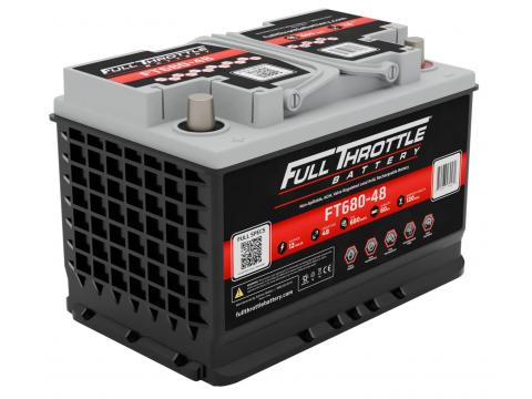 FULL THROTTLE FT680-48 60AH AGM BATTERY FULL THROTTLE FT680-48 60AH AGM BATTERY