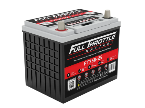 FULL THROTTLE FT750-25 64AH AGM BATTERY FULL THROTTLE FT750-25 64AH AGM BATTERY