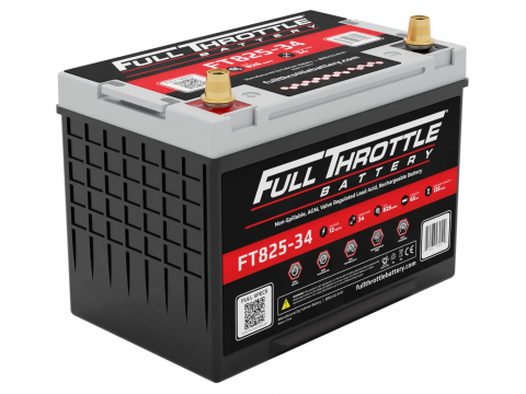 FULL THROTTLE FT825-78 65AH AGM BATTERY FULL THROTTLE FT825-78 65AH AGM BATTERY