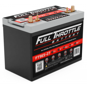 FULL THROTTLE FT965-27 100AH AGM BATTERY FULL THROTTLE FT965-27 100AH AGM BATTERY