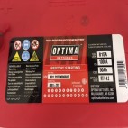 Optima Red Top RTC 4.2 (8001-287) (BCI 34) (RTC4.2 AGM) Optima Agricultural