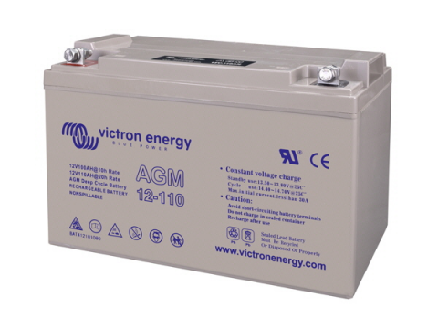 VICTRON BAT412101084 12V 110AH DEEP CYCLE AGM BATTERY VICTRON BAT412101084 12V 110AH DEEP CYCLE AGM BATTERY