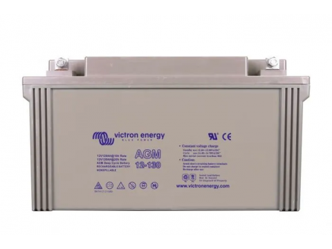 VICTRON BAT412121084 12V 130AH DEEP CYCLE AGM BATTERY VICTRON BAT412121084 12V 130AH DEEP CYCLE AGM BATTERY