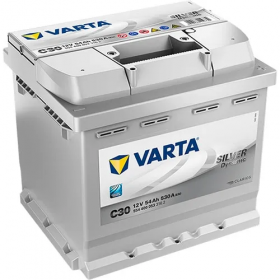 Varta C30 Silver 012 Dynamic 554400053 Car 079 Battery 