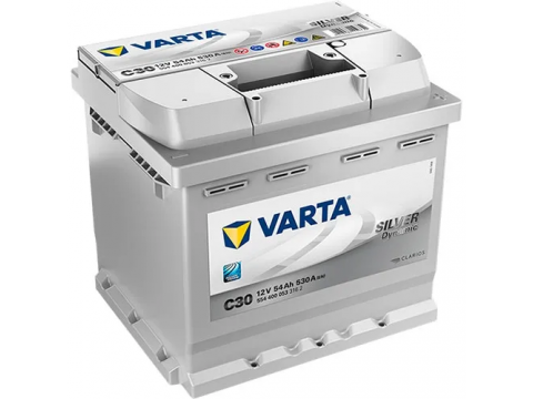 Varta C30 Silver 012 Dynamic 554400053 Car 079 Battery Varta C30 Silver 012 Dynamic 554400053 Car 079 Battery