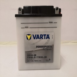Varta YB10L-B2 Funstart Wet Motorcycle Battery (511 013 009) (YB10LB2) (12N10-3B) 12V 11Ah Varta Funstart Wet