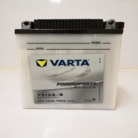 Varta YB12A-B Funstart Wet Motorcycle Battery (512 015 012) (YB12AB) 12V 12Ah