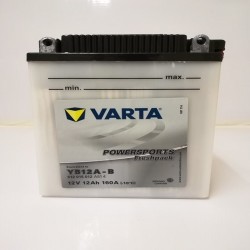 Varta YB12A-B Funstart Wet Motorcycle Battery (512 015 012) (YB12AB) 12V 12Ah Varta Funstart Wet