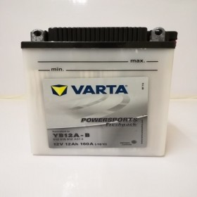 Varta YB12A-B Funstart Wet Motorcycle Battery (512 015 012) (YB12AB) 12V 12Ah Varta Funstart Wet