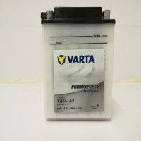 Varta YB14-A2 Funstart Wet Motorcycle Battery (514 012 014) (YB14A2) 12V 14Ah