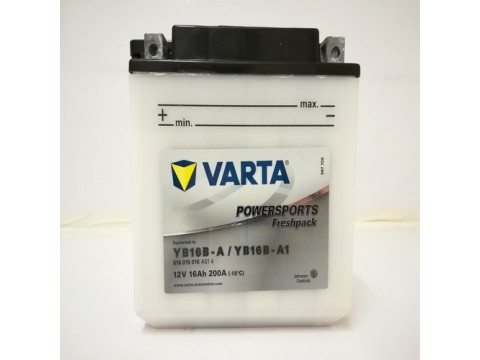 Varta YB16B-A Funstart Wet Motorcycle Battery (516 015 016) (YB16BA) (YB16B-A1) 12V 16Ah Varta Funstart Wet Varta YB16B-A Funstart Wet Motorcycle Battery (516 015 016) (YB16BA) (YB16B-A1) 12V 16Ah Varta Funstart Wet