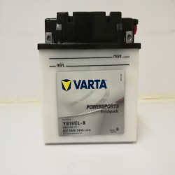 Varta YB16CL-B Funstart Wet Motorcycle Battery (519 014 018) (YB16CLB) 12V 19Ah Varta Funstart Wet