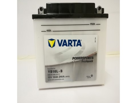 Varta YB16L-B Funstart Wet Motorcycle Battery (519 011 019) (YB16LB) 12V 19Ah Varta Funstart Wet Varta YB16L-B Funstart Wet Motorcycle Battery (519 011 019) (YB16LB) 12V 19Ah Varta Funstart Wet