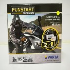 Varta YB18L-A Funstart Wet Motorcycle Battery (518 015 018) (YB18LA) 12V 18Ah Varta Funstart Wet