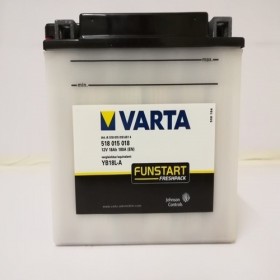 Varta YB18L-A Funstart Wet Motorcycle Battery (518 015 018) (YB18LA) 12V 18Ah Varta Funstart Wet