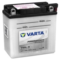 Varta YB3L-B Funstart Wet Motorcycle Battery (503 013 001) (YB3LB) 12V 3Ah