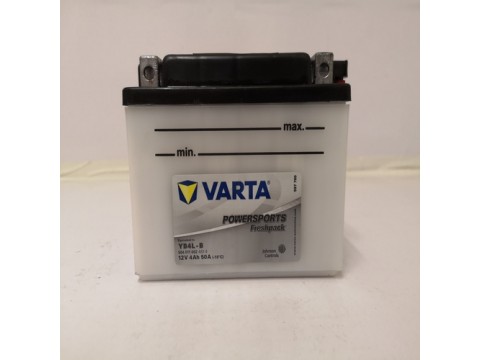 Varta YB4L-B Funstart Wet Motorcycle Battery (504 011 002) (YB4LB) 12V 4Ah Varta Funstart Wet Varta YB4L-B Funstart Wet Motorcycle Battery (504 011 002) (YB4LB) 12V 4Ah Varta Funstart Wet
