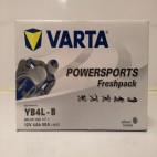 Varta YB4L-B Funstart Wet Motorcycle Battery (504 011 002) (YB4LB) 12V 4Ah Varta Funstart Wet Varta YB4L-B Funstart Wet Motorcycle Battery (504 011 002) (YB4LB) 12V 4Ah Varta Funstart Wet