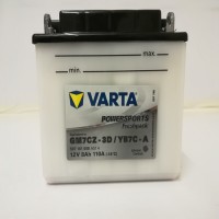 Varta YB7CA Funstart Wet Motorcycle Battery 507101008 YB7C-A 12V 7Ah