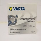 Varta YB7C-A Funstart Wet Motorcycle Battery (507 101 008) (YB7CA) 12V 7Ah Varta Funstart Wet