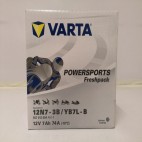Varta YB7L-B Funstart Wet Motorcycle Battery (507 012 004) (YB7LB) (12N7-3B) 12V 7Ah Varta Funstart Wet
