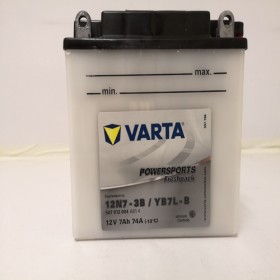 Varta YB7L-B Funstart Wet Motorcycle Battery (507 012 004) (YB7LB) (12N7-3B) 12V 7Ah Varta Funstart Wet