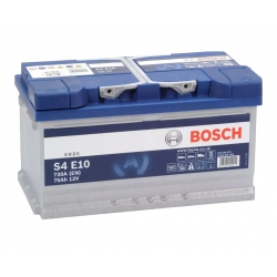 BOSCH 575500073 S4E10 110EFB 75Ah 730 CCA Car Battery