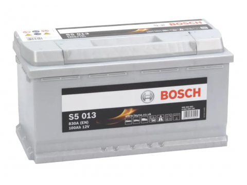 BOSCH 600402083 s5013 612029 019 100Ah 830 CCA Car Battery 