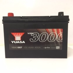 YUASA YBX3057 45Ah 400 CCA Car Battery 