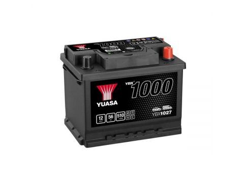 YUASA YBX1027 55Ah 480 CCA Car Battery YUASA YBX1027 55Ah 480 CCA Car Battery