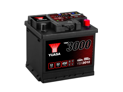 YUASA YBX3012 50Ah 420 CCA Car Battery YUASA YBX3012 50Ah 420 CCA Car Battery