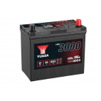 YUASA YBX3053 45Ah 400 CCA Car Battery YUASA YBX3053 45Ah 400 CCA Car Battery