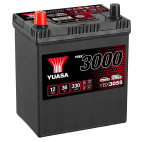 YUASA YBX3055 40Ah 330 CCA Car Battery YUASA YBX3055 40Ah 330 CCA Car Battery