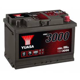 YUASA YBX3096 75Ah 650 CCA Car Battery 