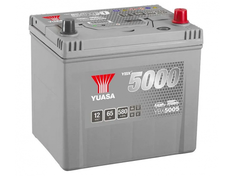 YUASA YBX5005 65Ah 550 CCA Car Battery YUASA YBX5005 65Ah 550 CCA Car Battery