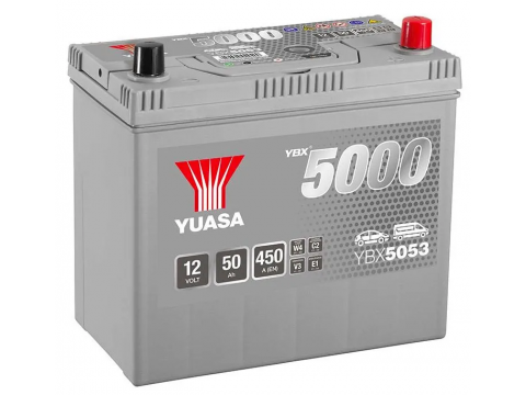 YUASA YBX5053 48Ah 430 CCA Car Battery YUASA YBX5053 48Ah 430 CCA Car Battery